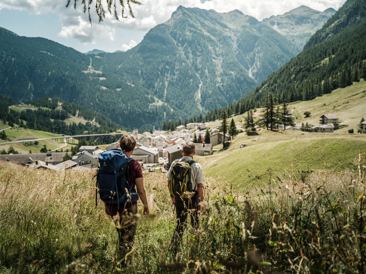 Stockalperweg vor Simplon Dorf