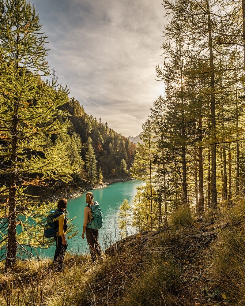 Zwischbergen Herbst Wandern