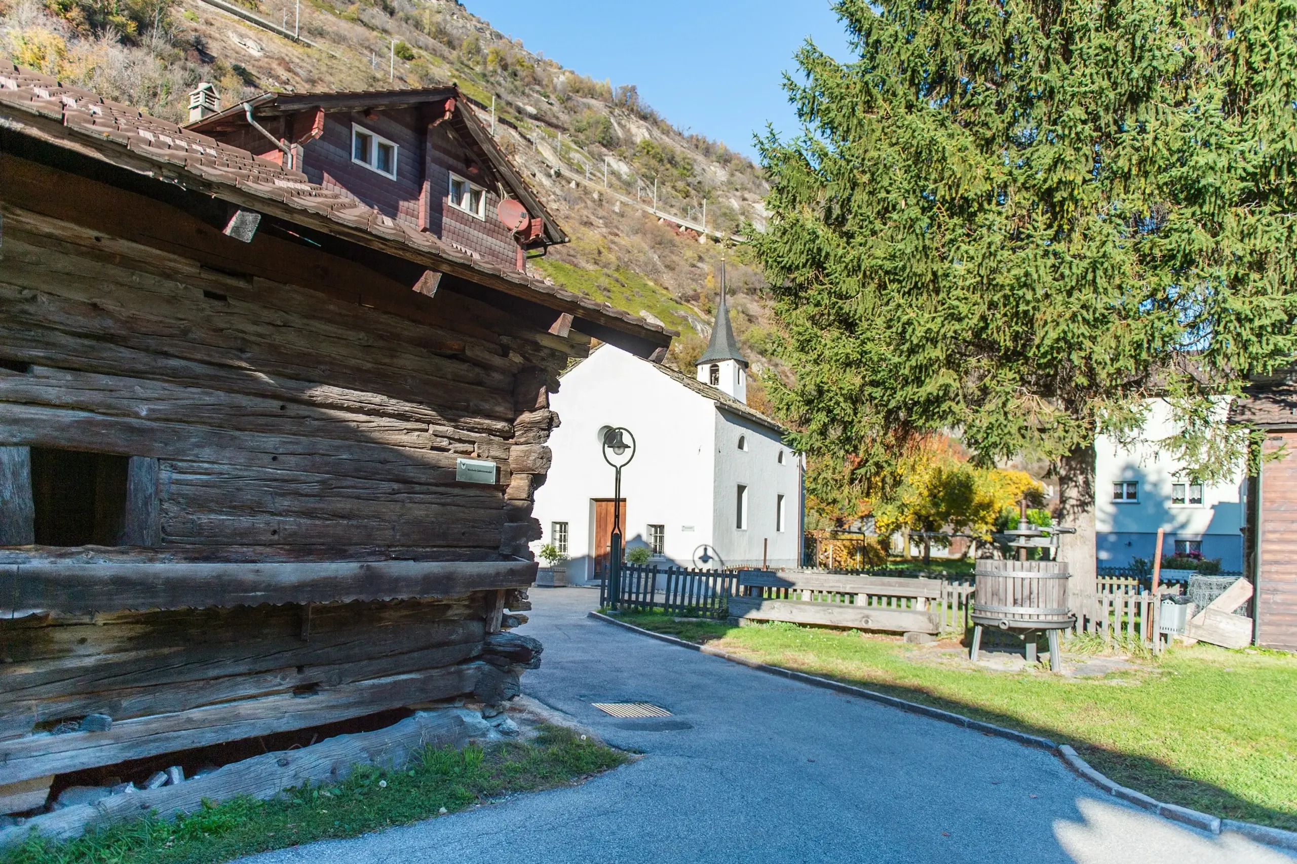 Brigerbad village